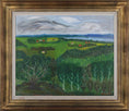 Load image into Gallery viewer, Colorful Original Vintage Mid Century Oil Painting From Sweden