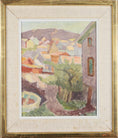 Load image into Gallery viewer, Mid Century Vintage Landscape Oil Painting By E Wallin Sweden