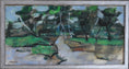 Load image into Gallery viewer, Mid Century Landscape Oil Painting By Ingvar Wiede Sweden