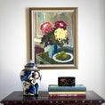 Load image into Gallery viewer, Original Vintage Art Still Life Oil Painting from Sweden