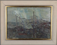 Load image into Gallery viewer, Mid Century Oil Painting from Sweden By A W Larsson