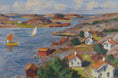 Load image into Gallery viewer, Original Oil Painting Mid Century From Sweden By G Zetterström