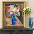 Load image into Gallery viewer, Vintage Still Life Oil Painting From Sweden by KE Ohlsson