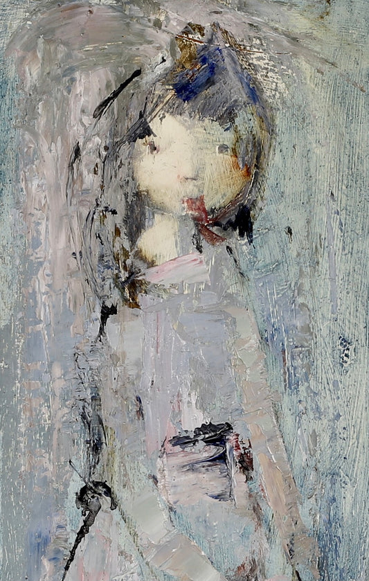 Vintage Oil Painting From Sweden By E Brandt