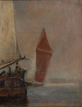 Load image into Gallery viewer, Original Marine Oil Painting From Denmark