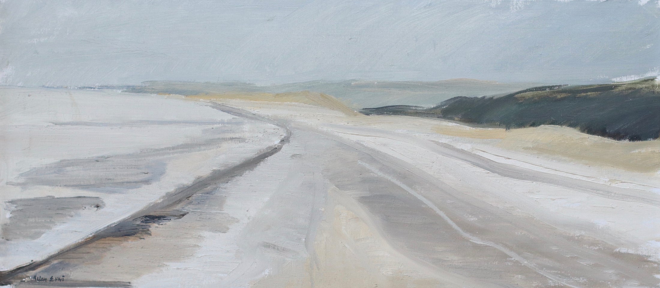 Mid Century Seascape By Alan Erwö From Sweden