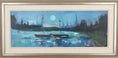 Load image into Gallery viewer, Mid Century Original Cityscape Oil Painting L Zelig Sweden
