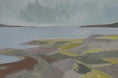 Load image into Gallery viewer, Mid Century Vintage Art Coastal Oil Painting from Sweden