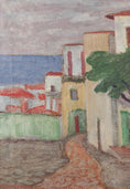 Load image into Gallery viewer, Original Oil Painting Vintage Mid Century By H Lundström Sweden