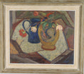 Load image into Gallery viewer, Mid Century Original Still Life Oil Painting from Sweden 1955