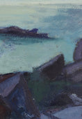 Load image into Gallery viewer, Mid Century Seascape Oil Painting By A Erwö Sweden 1950