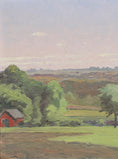 Load image into Gallery viewer, Original Vintage Art Room Mid Century Oil Painting from Sweden