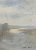 Load image into Gallery viewer, Mid Century Landscape Oil Painting From Sweden by Carl Ludwig
