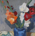 Load image into Gallery viewer, Mid Century Original Still Life Oil Painting From Sweden 1952