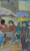 Load image into Gallery viewer, Vintage Mid Century Original Oil Painting By ES Persson 1949