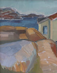 Load image into Gallery viewer, Vintage Art Room Original Seascape Oil Painting From Sweden