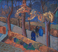 Load image into Gallery viewer, Vintage Mid Century Oil Painting From Sweden By Å Nilsson