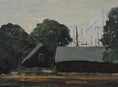 Load image into Gallery viewer, Mid Century Original Landscape Oil Painting From Sweden by K Kristiansson