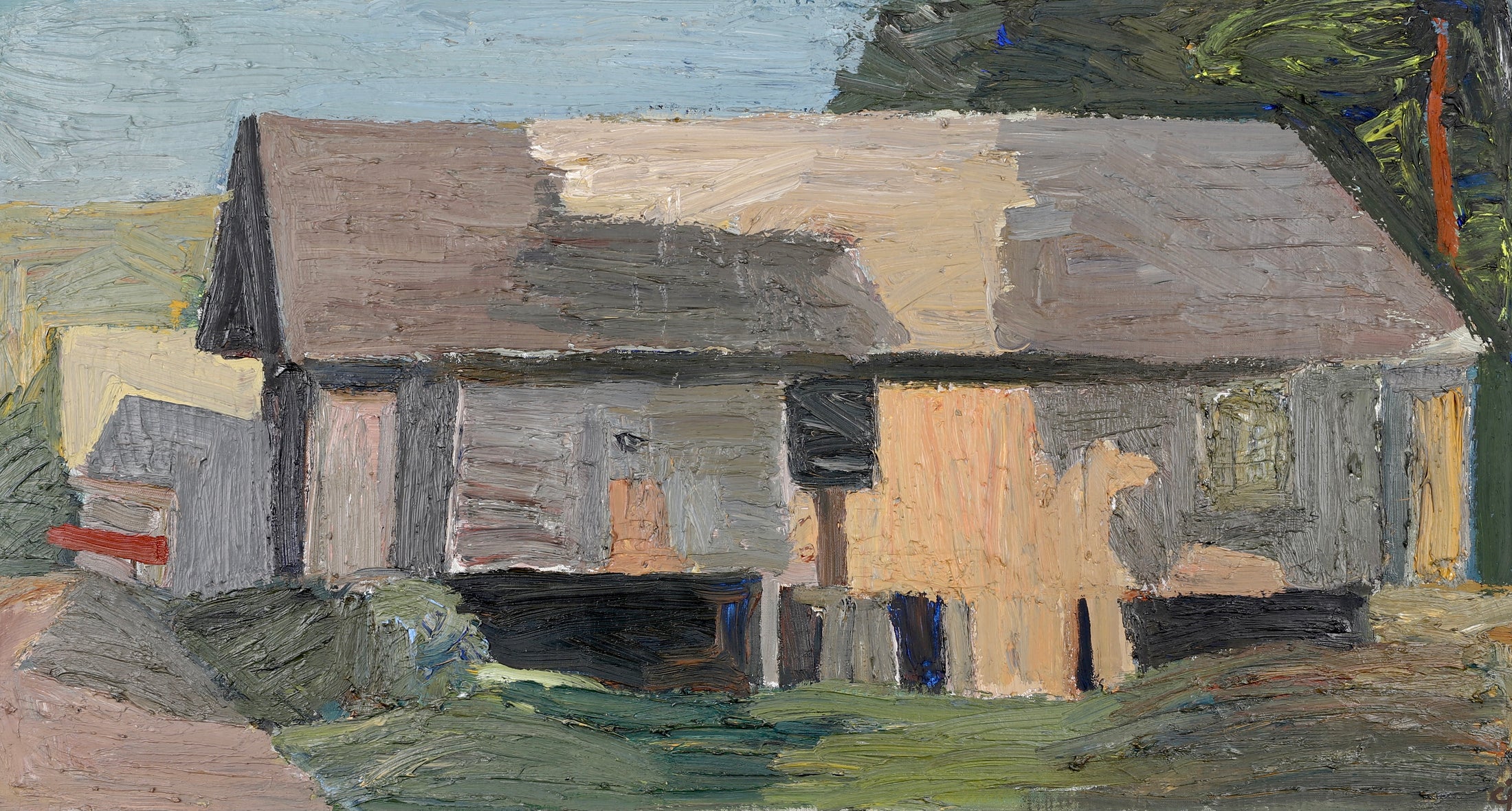 Mid Century Original Oil Painting By C Johansson Sweden