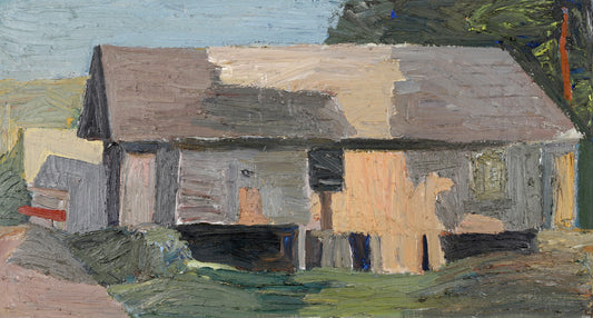 Mid Century Original Oil Painting By C Johansson Sweden