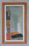 Load image into Gallery viewer, Paris Roofline Mid Century Oil Painting By Jonne Bergström 1953