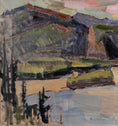 Load image into Gallery viewer, Mid Century Landscape Oil Painting By Harry Thomander Sweden