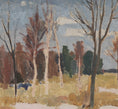 Load image into Gallery viewer, Mid Century Original Landscape Oil Painting From Sweden By G Sandberg