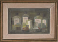 Load image into Gallery viewer, Original Mid Century Still Life Oil Painting from Sweden by N Johansson