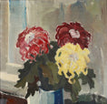 Load image into Gallery viewer, Original Vintage Art Still Life Oil Painting from Sweden