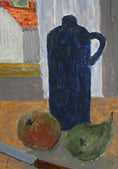Load image into Gallery viewer, Vintage Mid Century Still Life Oil Painting By S Grändin Sweden