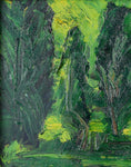 Load image into Gallery viewer, Original Vintage Mid Century Oil Painting From Sweden By F Lindkvist