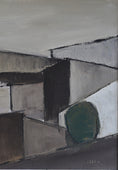 Load image into Gallery viewer, Mid Century Cubist Landscape From Sweden By Nils Essen