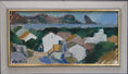Load image into Gallery viewer, Large Mid Century Original Seascape Oil Painting From Sweden By Helge Cardell
