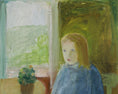 Load image into Gallery viewer, Vintage Mid Century Expressionist Oil Painting By E Emland  Sweden