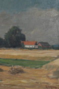 Load image into Gallery viewer, Vintage Mid Century Oil Painting From Sweden by G Isaksson
