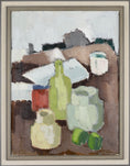 Load image into Gallery viewer, Mid Century Original Still Life Oil Painting by W Nilsson From Sweden