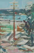Load image into Gallery viewer, Vintage Original Landscape Oil Painting from Sweden by Eric With