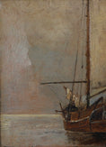 Load image into Gallery viewer, Original Marine Oil Painting From Denmark