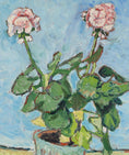 Load image into Gallery viewer, Mid Century Original Still Life Oil Painting Dated 1946 From Sweden