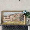 Load image into Gallery viewer, Mid Century Vintage Landscape Oil Painting By Egon Persson Sweden
