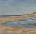 Load image into Gallery viewer, Mid Century Vintage Seascape Oil Painting From Sweden 1944