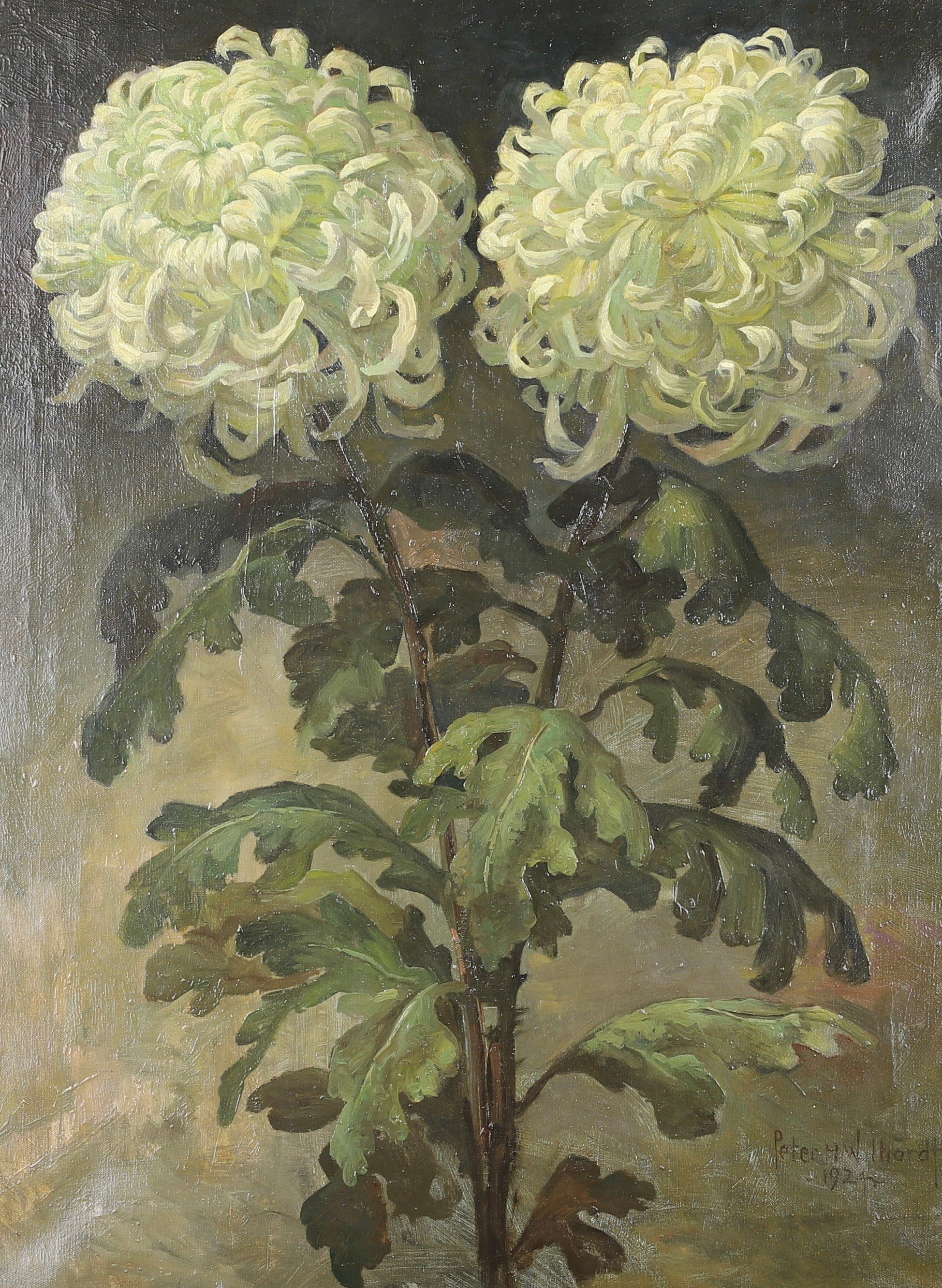 Original Still Life Oil Painting From Sweden By P H Wilhardt