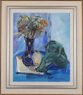 Load image into Gallery viewer, Mid Century Still Life Oil Painting by Listed Artist E Julius Sweden