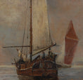 Load image into Gallery viewer, Original Marine Oil Painting From Denmark