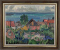 Load image into Gallery viewer, Mid Century Original Landscape Oil Painting By K Ohlsson Sweden