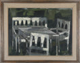 Load image into Gallery viewer, Vintage Art Room Mid Century  Oil Painting By B Sjöberg From Sweden