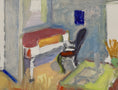 Load image into Gallery viewer, Mid Century Interior Oil Painting From Sweden