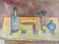 Load image into Gallery viewer, Vintage Mid Century Still Life From Sweden By O Persson 1958