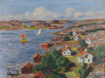 Load image into Gallery viewer, Original Oil Painting Mid Century From Sweden By G Zetterström