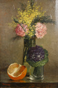 Load image into Gallery viewer, Original Antique Still Life Oil Painting from Sweden